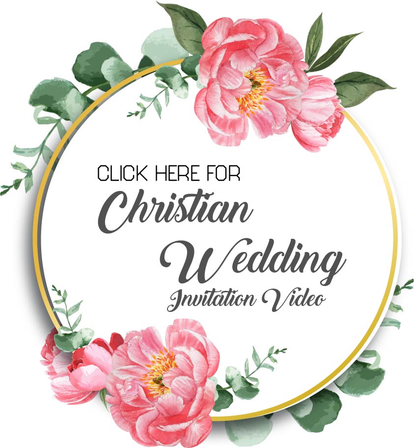 Christian Wedding Invitation Video