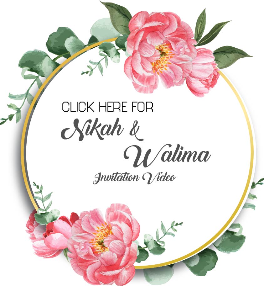 Nikah & Walima Invitation Video